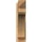Ekena Millwork Legacy Arts & Crafts Rough Sawn Outlooker, Western Red Cedar, 6"W x 24"D x 24"H OUT06X24X24LEC03RWR - alternate 3